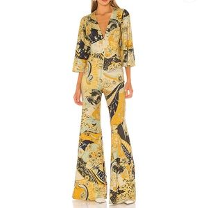 Free people psychedelic jumpsuit 😻